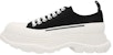 (W) Alexander McQueen Tread Slick Lace Up 'Hitam Putih' 611705W4MV21070-/-604257W4MV21070