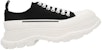 (W) Alexander McQueen Tread Slick Lace Up 'Hitam Putih' 611705W4MV21070-/-604257W4MV21070
