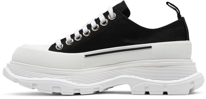 (Women) Alexander McQueen Tread Slick Lace Up 'Black White' 611705W4L321070/697072W4MV21070 Lookbook (Women) Alexander McQueen Tread Slick Lace Up 'Black White' 611705W4L321070/697072W4MV21070