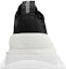 Sizing (W) Alexander McQueen Tread Slick Lace Up 'Hitam Putih' 611705W4L321070/697072W4MV21070