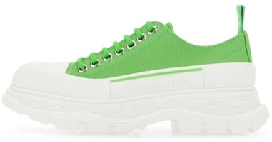 (Women) Alexander McQueen Tread Slick Lace Up 'Green' 697072-W4UW2-3189 (Women) Alexander McQueen Tread Slick Lace Up 'Green' 697072-W4UW2-3189