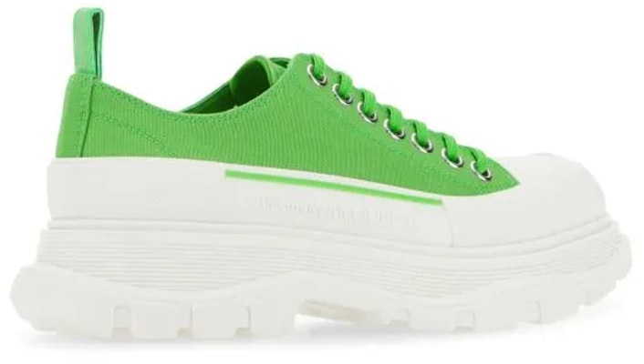 (Women) Alexander McQueen Tread Slick Lace Up 'Green' 697072-W4UW2-3189 Lookbook (Women) Alexander McQueen Tread Slick Lace Up 'Green' 697072-W4UW2-3189