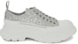 (W) Alexander McQueen Tread Slick Lace Up 'Perak Holografik Glitter' 666805-W4JF5-8286
