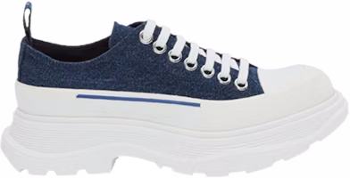 (Women) Alexander McQueen Tread Slick Lace Up 'Indigo' 611705-W4PD1-4177 (Women) Alexander McQueen Tread Slick Lace Up 'Indigo' 611705-W4PD1-4177