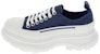 (W) Alexander McQueen Tread Slick Lace Up 'Indigo' Kasut Lelaki 611705-W4PD1-4177