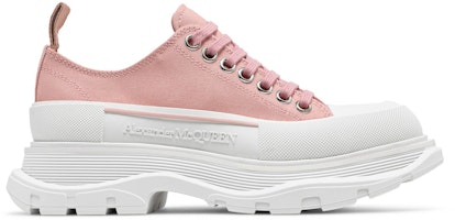 (Women) Alexander McQueen Tread Slick Lace Up 'Magnolia' 611705W4LR19243 (Women) Alexander McQueen Tread Slick Lace Up 'Magnolia' 611705W4LR19243
