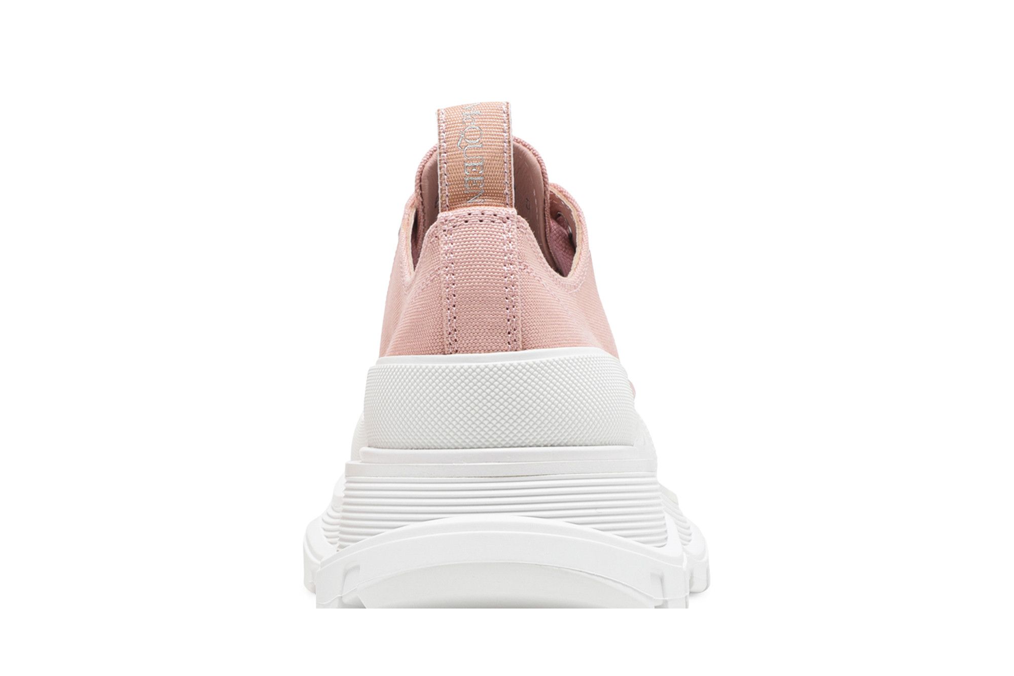 Cheap Alexander McQueen Tread Slick 系帶馬丁靴 女款 木蘭色