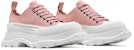 (W) Alexander McQueen Tread Slick Lace Up 'Magnolia' Sepatu Lelaki 611705W4LR19243