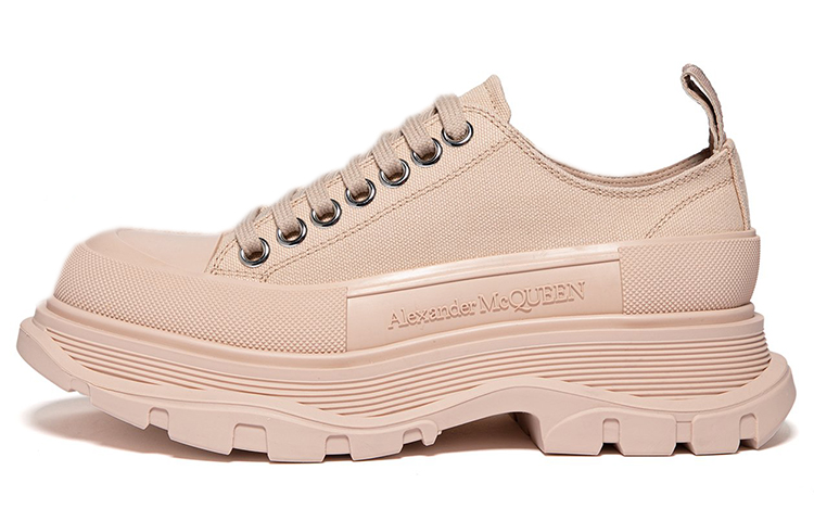 Buy (W) Alexander McQueen Tread Slick Lace Up 'Telanjang' 611705-W4MV2-6827