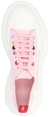 (W) Alexander McQueen Tread Slick Lace Up 'Pink' Sepatu Wanita 611705-W4MVV-5801 Shop (W) Alexander McQueen Tread Slick Lace Up 'Pink' Sepatu Wanita 611705-W4MVV-5801
