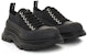 (W) Alexander McQueen Tread Slick Lace Up 'Hitam Pekat' 611705-W4L32-1000