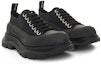 Order (W) Alexander McQueen Tread Slick Lace Up 'Hitam Pekat' 611705-W4L32-1000