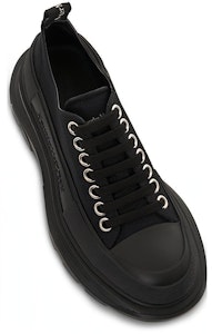 (W) Alexander McQueen Tread Slick Cordones 'Triple Black' 611705-W4L32-1000 Lookbook (W) Alexander McQueen Tread Slick Cordones 'Triple Black' 611705-W4L32-1000