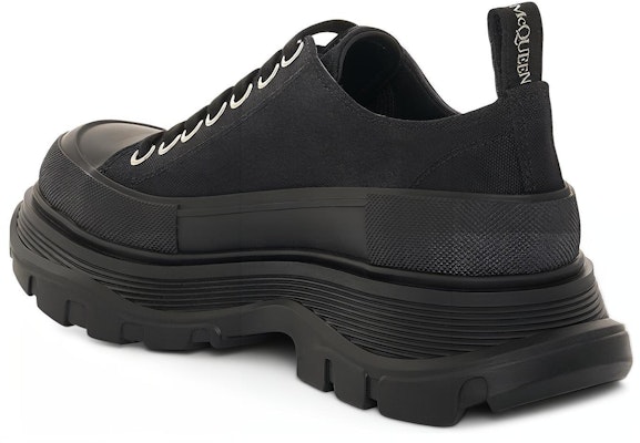 (W) Alexander McQueen Tread Slick Lace Up 'Hitam Pekat' 611705-W4L32-1000 Shop (W) Alexander McQueen Tread Slick Lace Up 'Hitam Pekat' 611705-W4L32-1000