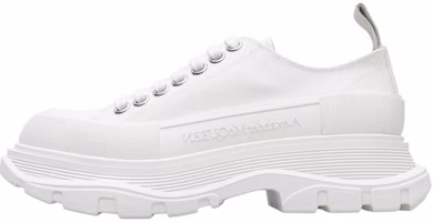 (Women) Alexander McQueen Tread Slick Lace Up 'White' 611705-W4MV2-9000 (Women) Alexander McQueen Tread Slick Lace Up 'White' 611705-W4MV2-9000