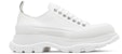 (W) Alexander McQueen Tread Slick Lace Up 'Putih' 611705-W4L32-9000