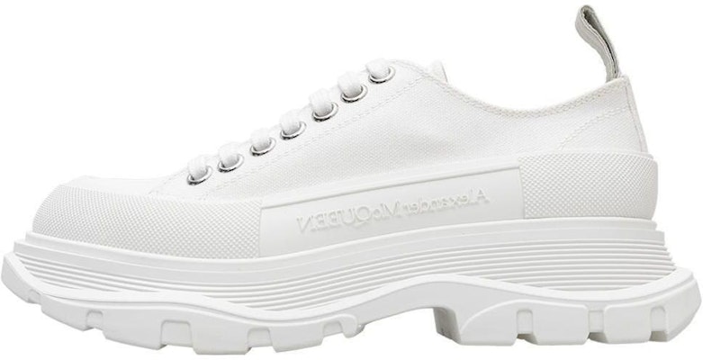 (Women) Alexander McQueen Tread Slick Lace Up 'White' 611705W4MV29000-/-697072W4MV29000 Buy (Women) Alexander McQueen Tread Slick Lace Up 'White' 611705W4MV29000-/-697072W4MV29000