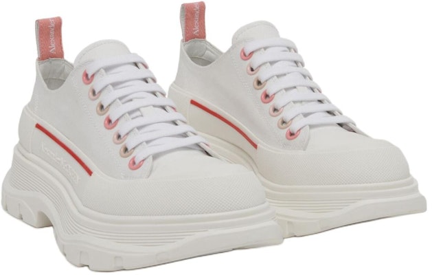 (W) トレッドスリック レースアップ (ホワイト/ソフトコーラル) 697072-W4MV2-8763 Order (W) トレッドスリック レースアップ (ホワイト/ソフトコーラル) 697072-W4MV2-8763