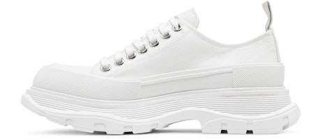 (W) Alexander McQueen Tread Slick Lace Up 'Putih' Sepatu Pria 611705-W4L32-9000 Lookbook (W) Alexander McQueen Tread Slick Lace Up 'Putih' Sepatu Pria 611705-W4L32-9000