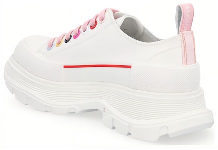 (W) 알렉산더 맥퀸 트레드 슬릭 레이스업 '화이트' 611705W4MVV9650 Shop (W) 알렉산더 맥퀸 트레드 슬릭 레이스업 '화이트' 611705W4MVV9650