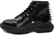 (W) Alexander McQueen Tread Slick Lace Up Boot 'Black Spikes' Hitam Spikes 685692-WHZ85-1081