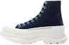 Buy (Women) Alexander McQueen Tread Slick Lace Up Boot Blue White 688535W4SC24536