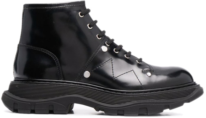 (W) Alexander McQueen Tread Slick But But Ikatan Tali 'Hitam' 595469WHZ811081 Order (W) Alexander McQueen Tread Slick But But Ikatan Tali 'Hitam' 595469WHZ811081