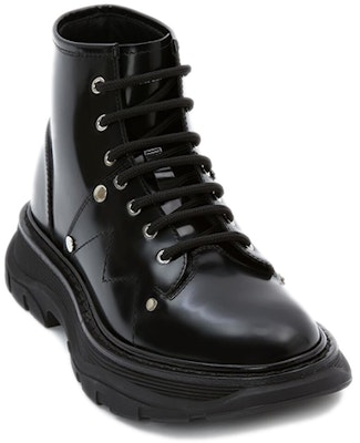 (W) Bota Alexander McQueen Tread Slick Lace Up 'Black Spikes'. 685692-WHZ85-1081 Lookbook (W) Bota Alexander McQueen Tread Slick Lace Up 'Black Spikes'. 685692-WHZ85-1081