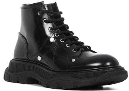 (W) アレキサンダー・マックイーン トレッド スリック レースアップ ブーツ (黒) 595469WHZ811081 Lookbook (W) アレキサンダー・マックイーン トレッド スリック レースアップ ブーツ (黒) 595469WHZ811081