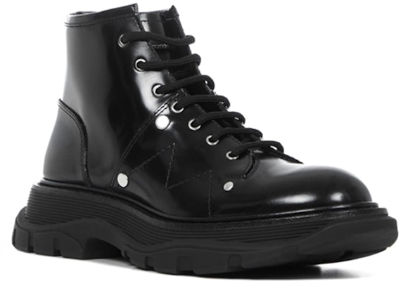 (W) Alexander McQueen Tread Slick But But Ikatan Tali 'Hitam' 595469WHZ811081 Lookbook (W) Alexander McQueen Tread Slick But But Ikatan Tali 'Hitam' 595469WHZ811081