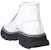 (W) Alexander McQueen Tread Slick Lace Up Boot 'Ivory Black' - But Hitam Gading 595469-WHZ81-9089