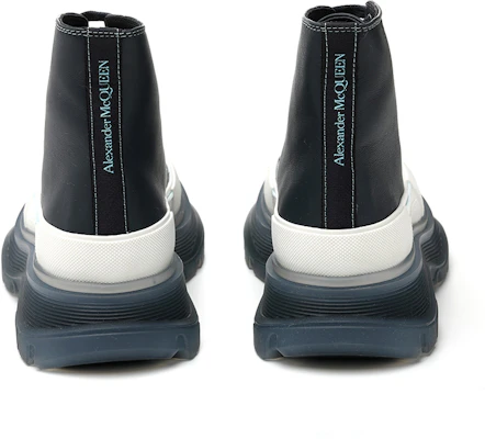 (W) 알렉산더 맥퀸 트레드 슬릭 부츠 (네이비/화이트) 702041WHZ6D1137 Shop (W) 알렉산더 맥퀸 트레드 슬릭 부츠 (네이비/화이트) 702041WHZ6D1137
