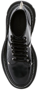 (W) Alexander McQueen Tread Slick Lace Up Boot 'Black Spikes' Sepatu Bot Hitam Paku 685692-WHZ85-1081 Purchase (W) Alexander McQueen Tread Slick Lace Up Boot 'Black Spikes' Sepatu Bot Hitam Paku 685692-WHZ85-1081
