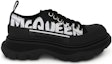 Order (W) Alexander McQueen Tread Slick Low 'Logo Grafiti McQueen - Hitam' 676711-W4RQ2-1006