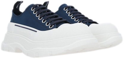 (W) 亚历山大·麦昆 Tread Slick 蓝白系带鞋 611705W4S914532 Lookbook (W) 亚历山大·麦昆 Tread Slick 蓝白系带鞋 611705W4S914532