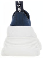 (W) 亚历山大·麦昆 Tread Slick 蓝白系带鞋 611705W4S914532 Shop (W) 亚历山大·麦昆 Tread Slick 蓝白系带鞋 611705W4S914532