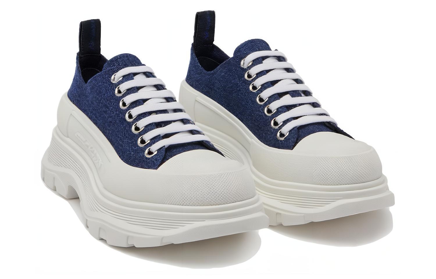 Lookbook (W) 亚历山大·麦昆 Tread Slick 低帮 '蓝色' 697072W4XS14789