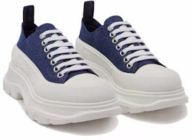 Lookbook (Women) Alexander McQueen Tread Slick Low 'Blue' 697072W4XS14789