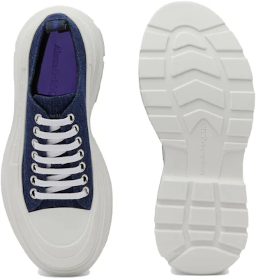 (W) Alexander McQueen Tread Slick Low 'Biru' 697072W4XS14789 Purchase (W) Alexander McQueen Tread Slick Low 'Biru' 697072W4XS14789