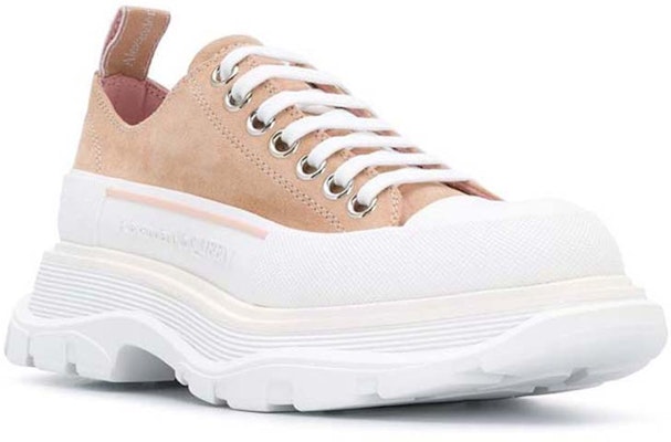 (W) Alexander McQueen Tread Slick Low 'Coklat Muda' 633902WHXL46958 Order (W) Alexander McQueen Tread Slick Low 'Coklat Muda' 633902WHXL46958