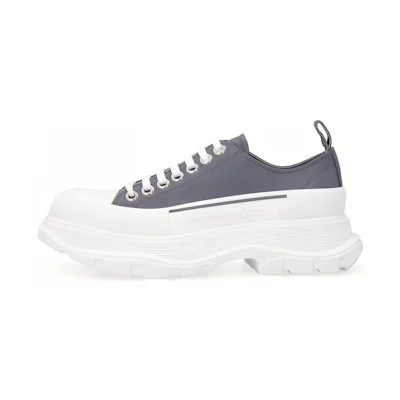 (W) Alexander McQueen Tread Slick Low 'Silver Grey'