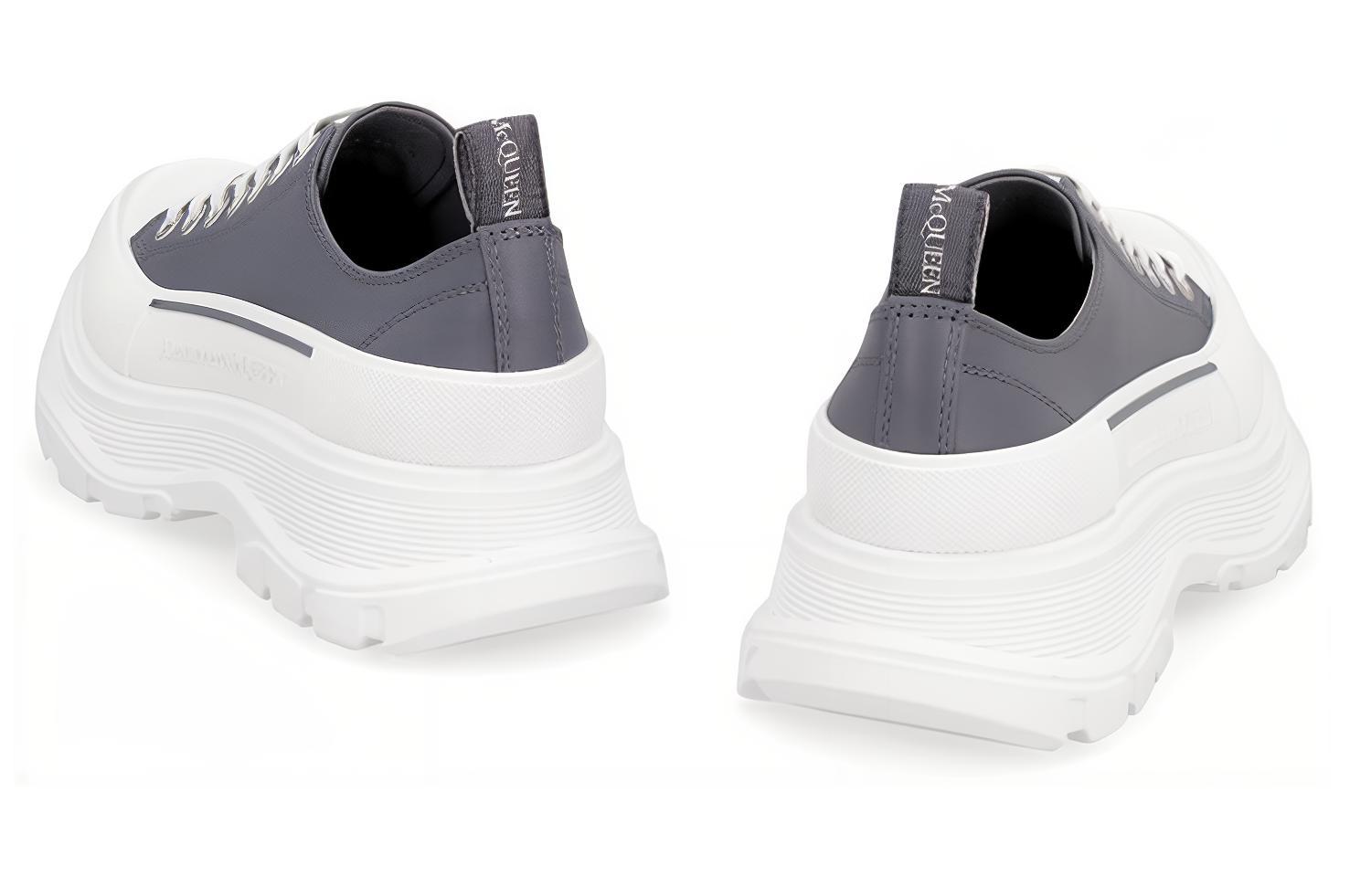 Shop (W) Alexander McQueen Tread Slick Low ''Zilver Grijs'' 633902WHZ621176