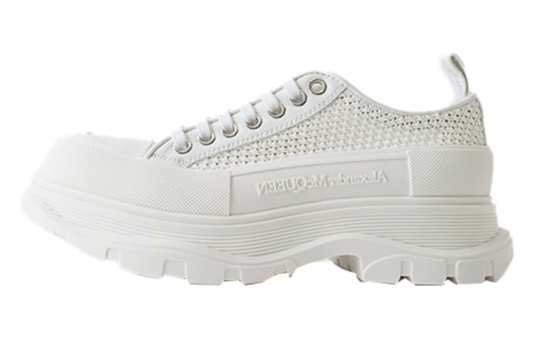 (Women) Alexander McQueen Tread Slick Low 'White' 755635W4WA49348