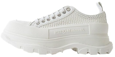 (Women) Alexander McQueen Tread Slick Low 'White' 755635W4WA49348 (Women) Alexander McQueen Tread Slick Low 'White' 755635W4WA49348