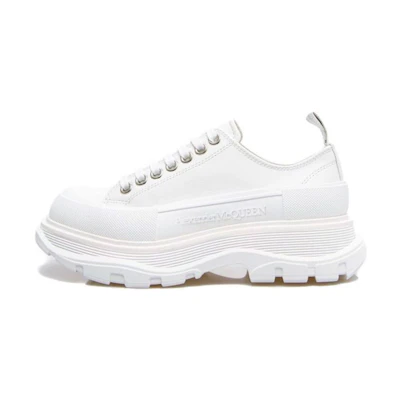 (W) Alexander McQueen Tread Slick Low 'White'