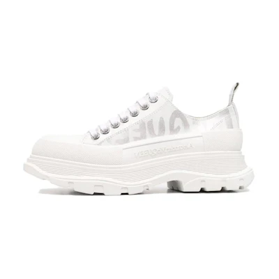 (W) Alexander McQueen Tread Slick Low 'White'