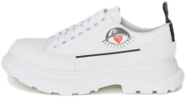 (Women) Alexander McQueen Tread Slick Low 'White' 660390W4L3R9342 (Women) Alexander McQueen Tread Slick Low 'White' 660390W4L3R9342