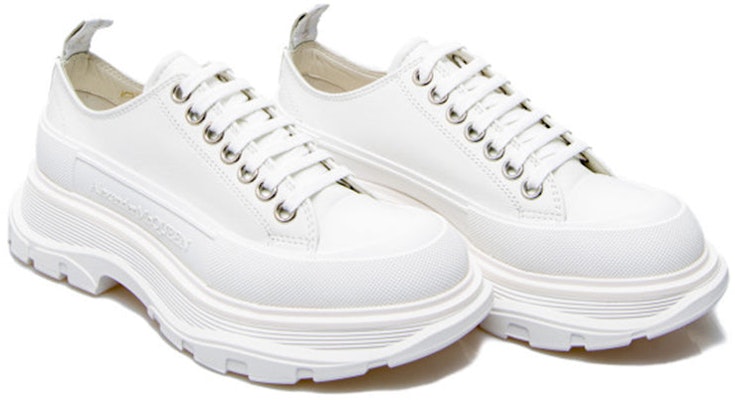 (W) 亚历山大·麦昆 Tread Slick 低帮 '白色' 633902-WHZ62-9071 Lookbook (W) 亚历山大·麦昆 Tread Slick 低帮 '白色' 633902-WHZ62-9071