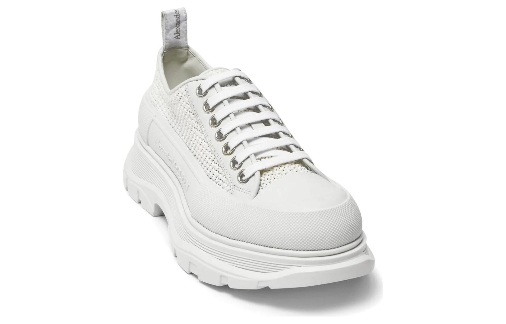 Shop (W) 亚历山大·麦昆 Tread Slick 低帮鞋‘白色’ 755635W4WA49348