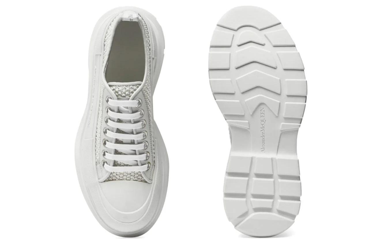 Details for (W) 亚历山大·麦昆 Tread Slick 低帮鞋‘白色’ 755635W4WA49348